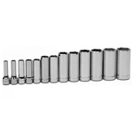 Williams Usa 3/8" Drive 13-PIECE Sae Deep 6-POINT Socket Set. Fixed Price $50.00.