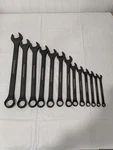 Paramount Combination Wrench Set: 13 Pc, 3/8 1-1/4" 022-14SSET Incomplete. Fixed Price $49.50.