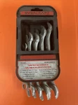 Napa Evercraft 5 Piece Metric Open End Wrench Set. Fixed Price $33.99.