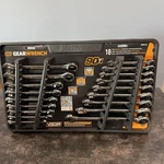 Gearwrench Sae/mm 90-TOOTH Pro Combination Ratcheting Tool Set (18-PIECE). Fixed Price $94.88.