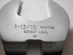 Proto J5358CF 1-13/16" Crowfoot Wrench 1/2" Drive Full Polish Usa. Fixed Price $49.95.