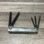 Snap-on AW5K Sae Standard Allen Wrench Hex Key Tool Set. Fixed Price $19.95.