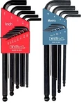 Eklind 13222 22PC Combo Metric & Sae Ball-end Hex Key Set.. Fixed Price $45.59.