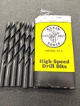 New 6 Klein Tools High Speed Drill Bits 1/2"-53128- Made Usa- F. Ship. Fixed Price $49.49.