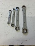 Vintage Proto And Williams Double Box End Ratcheting Wrench Sae Set. Fixed Price $39.99.