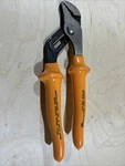 Klein Tools D502-10-INS 10" Insulated Pump Pliers 1000V New Old Stock 1995. Fixed Price $47.00.