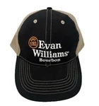 Evan Williams Bourbon Hat Adjustable Black Snapback Cap Trucker Men Since 1783. Fixed Price $12.99.