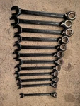 Proto JSCVM-13S Piece Mm Ratcheting Spline Wrench Set. Fixed Price $225.00.