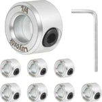 8PCS Bore Shaft COLLAR,1/4" Solid Steel Style Zinc Plated Set Screw.... Fixed Price $26.49.