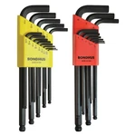 Bondhus 20199 Balldriver L-wrench Doublepk, 10999 1.5-10MM & 10937 0.050-3/8". Fixed Price $27.74.