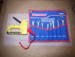 Westward 8PC Flare Nut Wrench Set W/ Stanley TR150 Staple Gun. Fixed Price $42.50.