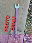 Proto 1246M Professional 46MM Combination Wrench Point Usa. Fixed Price $65.00.