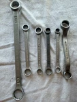Lot 6 Vintage Plvmb & Proto Double Box End Wrenches Blackhawk Offset. Fixed Price $18.50.