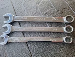 Snap Piece Lot Of Combination Wrenches OEX120 110 140 7/16 3/8 11/32 Usa. Fixed Price $48.99.