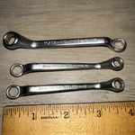 Armstrong Armaloy Lot Box End Offset Wrenches #1153 & 1152 6 Point Small. Fixed Price $20.00.