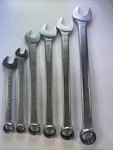 Vintage Dayton Chicago Usa 6PC Sae Combination Wrench Set 9/16. Fixed Price $39.99.