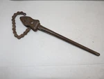 Antique Vulcan No 10 Chain Pipe Wrench J.h. Williams & Co Usa Plumber Tool 1897. Fixed Price $29.99.