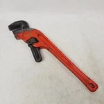 Vintage Ridgid 18" End Pipe Wrench E-18 Steel 31075 Made Usa. Fixed Price $24.95.