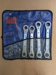 Klein Tools 68222 Ratcheting Box Wrench 4 Piece Partial Set Electrician Mechanic. Fixed Price $47.99.