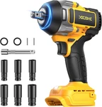 Cordless Impact Wrench For Dewalt 20V Battery, 1254FT-LBS (1700N.M) 1/2 Inch Ele. Fixed Price $102.38.