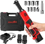 Cordless Electric Wrench Set, 40 Ft-lbs, 550 Rpm Power RATCHET,16.8V. Fixed Price $64.08.