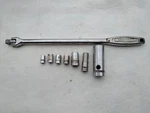 Vintage Wizard H2821 Breaker Bar 1/2" Drive And 7 Sockets 1/4", 3/8",. Fixed Price $20.00.
