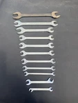 Vintage Set Of 11 Plvmb/proto Double Open End Wrenches Various Sizes *read*. Fixed Price $22.00.