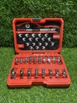 Akm 3/8" Drive Crowfoot Wrench Set 18-PIECE Cr-v Steel Flare Nut. Fixed Price $35.00.