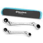 Duratech 4-IN-1 Flex-head Reversible Ratcheting Box Wrench Metric, Silver. Fixed Price $37.35.