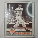Ted Williams Boston Red Sox 1992 All-star Game Uda 81/2X11 Photo Card #1702/2500. Fixed Price $25.00.