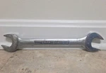 Craftsman 1-1/16" X 1-1/8" Open End Wrench USA-VV-44586. Fixed Price $12.99.