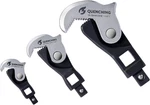 Self-adjusting Crowfoot Wrench 3-PIECE Kit Fits Set, Silver. Fixed Price $76.10.