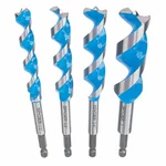Spyder 15001 4-PIECE Woodboring Power Bit Set 1/2-1 In, 1/4" Hex. Fixed Price $29.14.