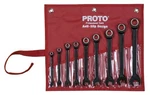 Stanley Proto JSCR-9S 9PC Black Chrome Non-rev Combo Ratcheting Wrench. Fixed Price $136.92.