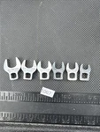 Sears Craftsman Usa 6PC Metric Crowfoot Wrench Set 43631 10/12/13/14/16/18MM Vv. Fixed Price $59.95.