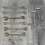Spanners And Allen Key Wrench Vintage Bundle Elora Britool Bedford X11 Pieces. Fixed Price $20.14.