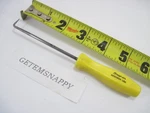 Snap On Mini Angle Hook Tool W/yellow Hi-viz Screwdriver Handle 3ASH90A Nice. Fixed Price $39.99.