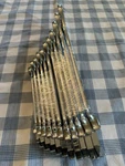 New Proto Professional Angle Open End Wrench Set - Sae 11 Pieces. Fixed Price $230.00.