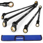 Workpro Extra Long Flex-head Ratcheting Wrench Set, 5-PIECE Anti-slip Double .... Fixed Price $78.63.