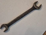Snap-on GVO1618B, 1/2" X 9/16" Double Open End Wrench Industrial Finish Usa. Fixed Price $12.00.