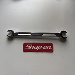 Snap-on Tools 5/8" 11/16" Sae 12PT Double Flare Nut Line Wrench RXH2022 Nice. Fixed Price $14.95.