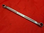 Snap-on XV1214 3/8" 7/16" Point Offset Double Box End Wrench Usa Sae S12. Fixed Price $16.15.