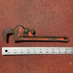 Ridgid 10" Heavy-duty End Pipe Wrench Forged Steel Ridge Tool Co Ohio. Fixed Price $10.20.