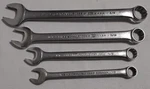 (4) Proto Challenger Sae Combination Wrench Set Lot 6116 6118 6122 6124 Usa. Fixed Price $34.99.