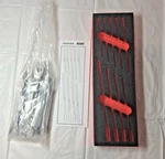 Proto Black Chrome Ratcheting Spline Wrench Set Pc W/foam Spacer JSCR-9SK. Fixed Price $129.85.