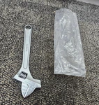 Rastall S12/H 6" Wide Opening Adjustable Head Miners Wrench Heavy Duty Silver. Fixed Price $41.99.