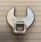 1 Pc. Proto J4924 3/4 X 3/8 Dr. Crowfoot Wrench. Usa (loc Stk). Fixed Price $29.00.