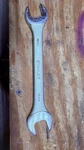 Stanley (86-828) Double Open-end Wrench (18MM/19MM). Fixed Price $10.00.