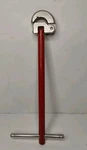 Vintage Basin Pipe Wrench Tool Chicago Specialty Mfg Co 12 Red Steel. Fixed Price $14.95.