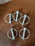 Uxcell M12X50MM Tractor Lynch Pin Pack Silver Tone Carbon Steel. Fixed Price $22.50.